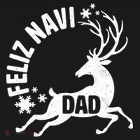 Feliz Navi Dad USA-Made Doggie Bandana thumb 2