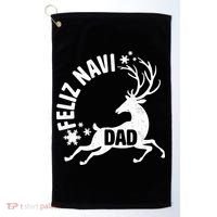 Feliz Navi Dad Golf Towel thumb 0
