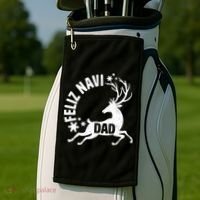 Feliz Navi Dad Golf Towel thumb 2