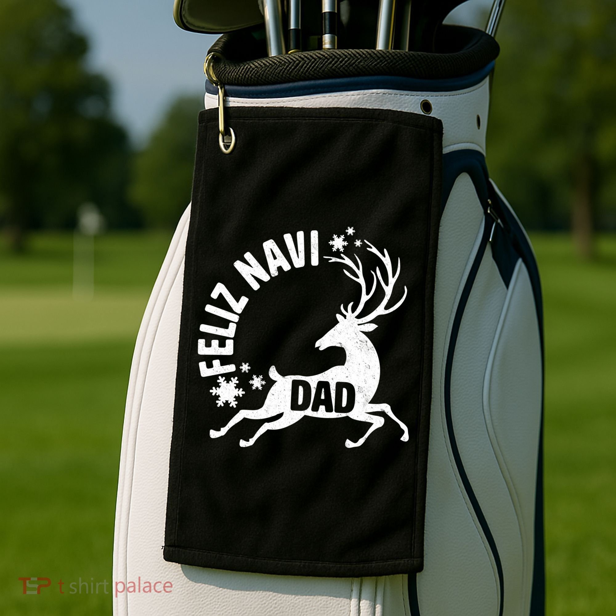 Feliz Navi Dad Golf Towel