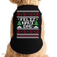 Feliz Navi DAD Ugly Christmas Doggie Tank thumb 0