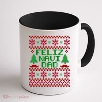 Feliz Navi DAD Ugly Christmas Coffee Mug thumb 1
