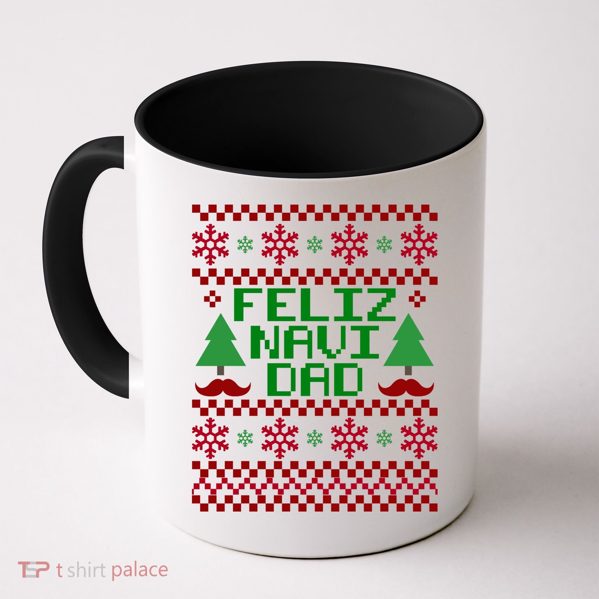Feliz Navi DAD Ugly Christmas Coffee Mug