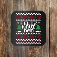Feliz Navi DAD Ugly Christmas Coaster thumb 0