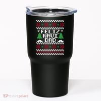 Feliz Navi DAD Ugly Christmas Tumbler thumb 0