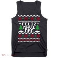 Feliz Navi DAD Ugly Christmas Tank Top thumb 0