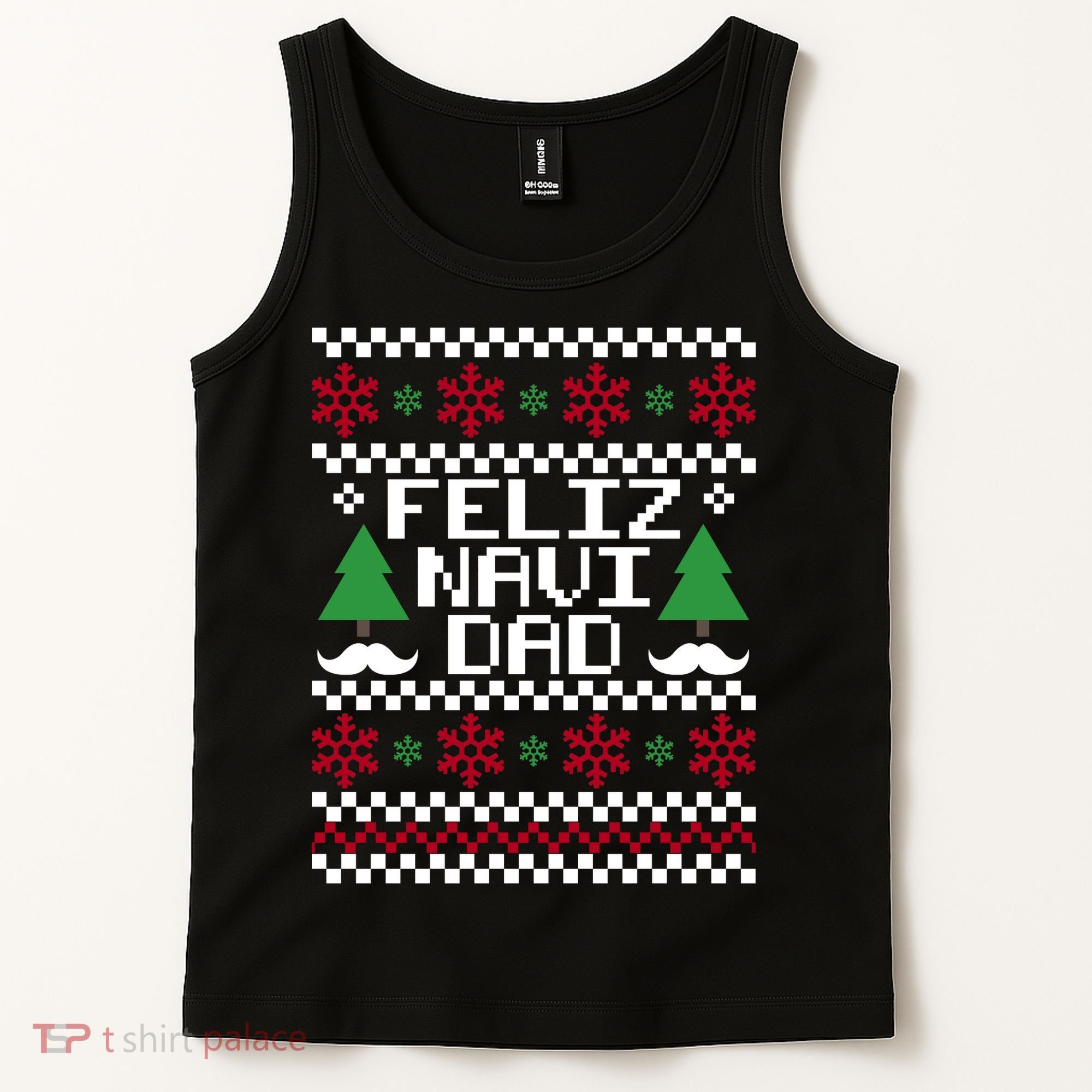 Feliz Navi DAD Ugly Christmas Tank Top