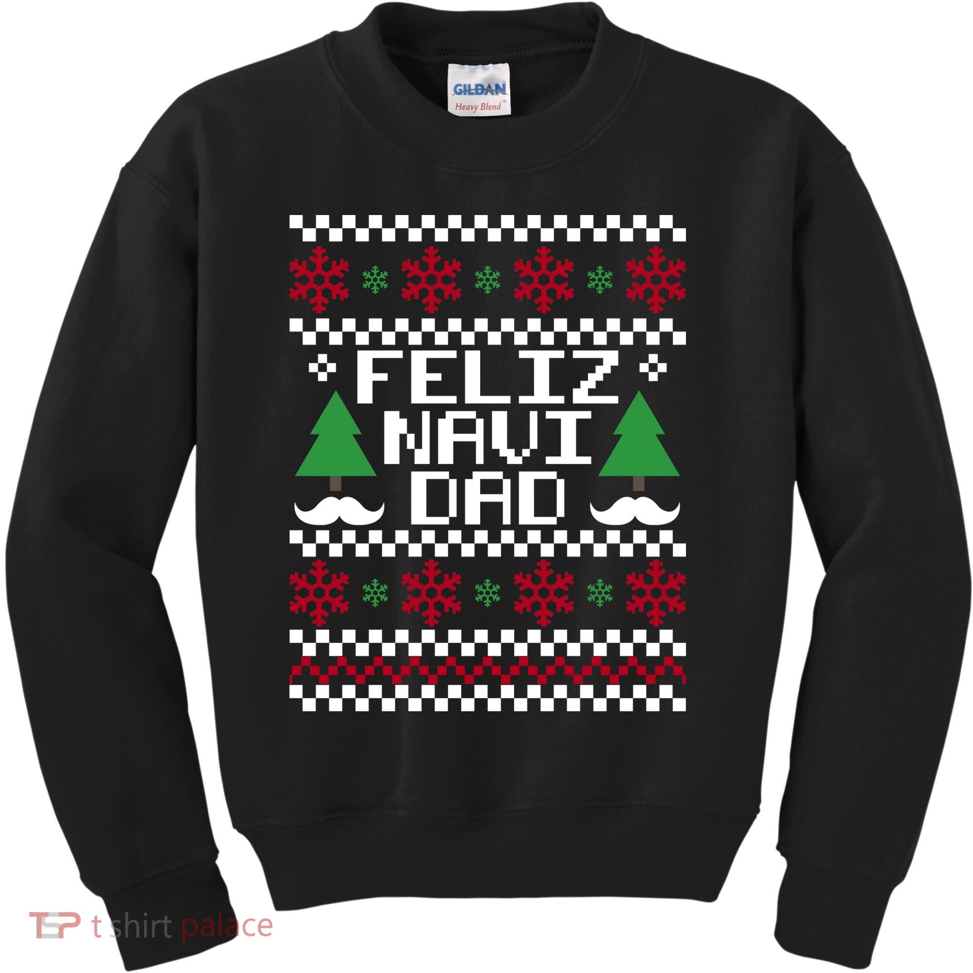 Feliz Navi DAD Ugly Christmas Kids Sweatshirt
