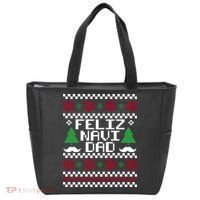 Feliz Navi DAD Ugly Christmas Tote Bag thumb 0