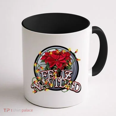 Feliz Navidad Coffee Mug back
