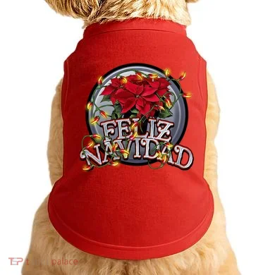 Feliz Navidad Doggie Tank