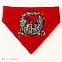 Feliz Navidad USA-Made Doggie Bandana thumb 0
