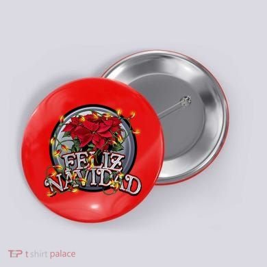 Feliz Navidad Button