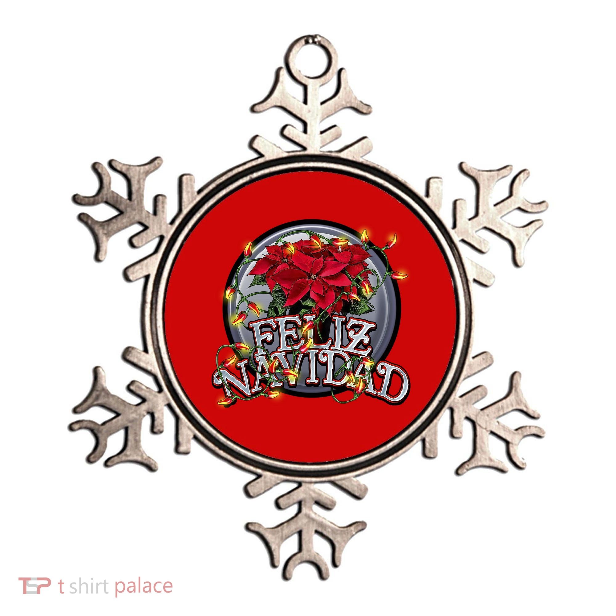 Feliz Navidad Ornament