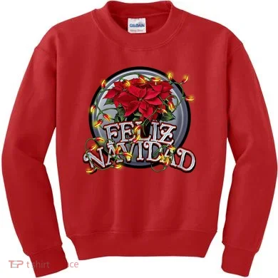 Feliz Navidad Kids Sweatshirt