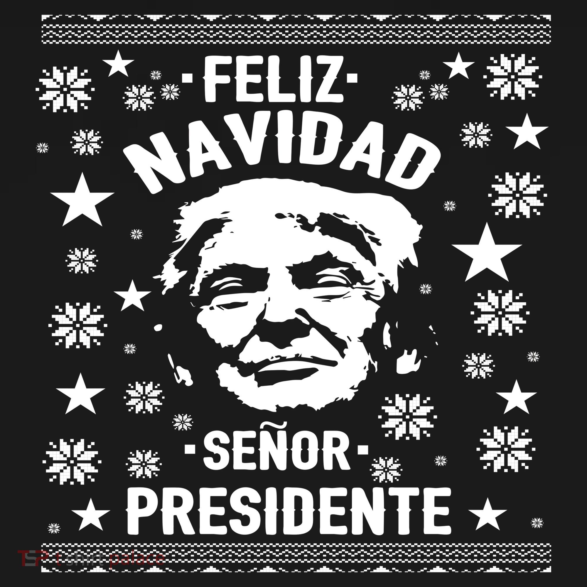 Feliz Navidad Senor President Donald Trump Bucket Hat