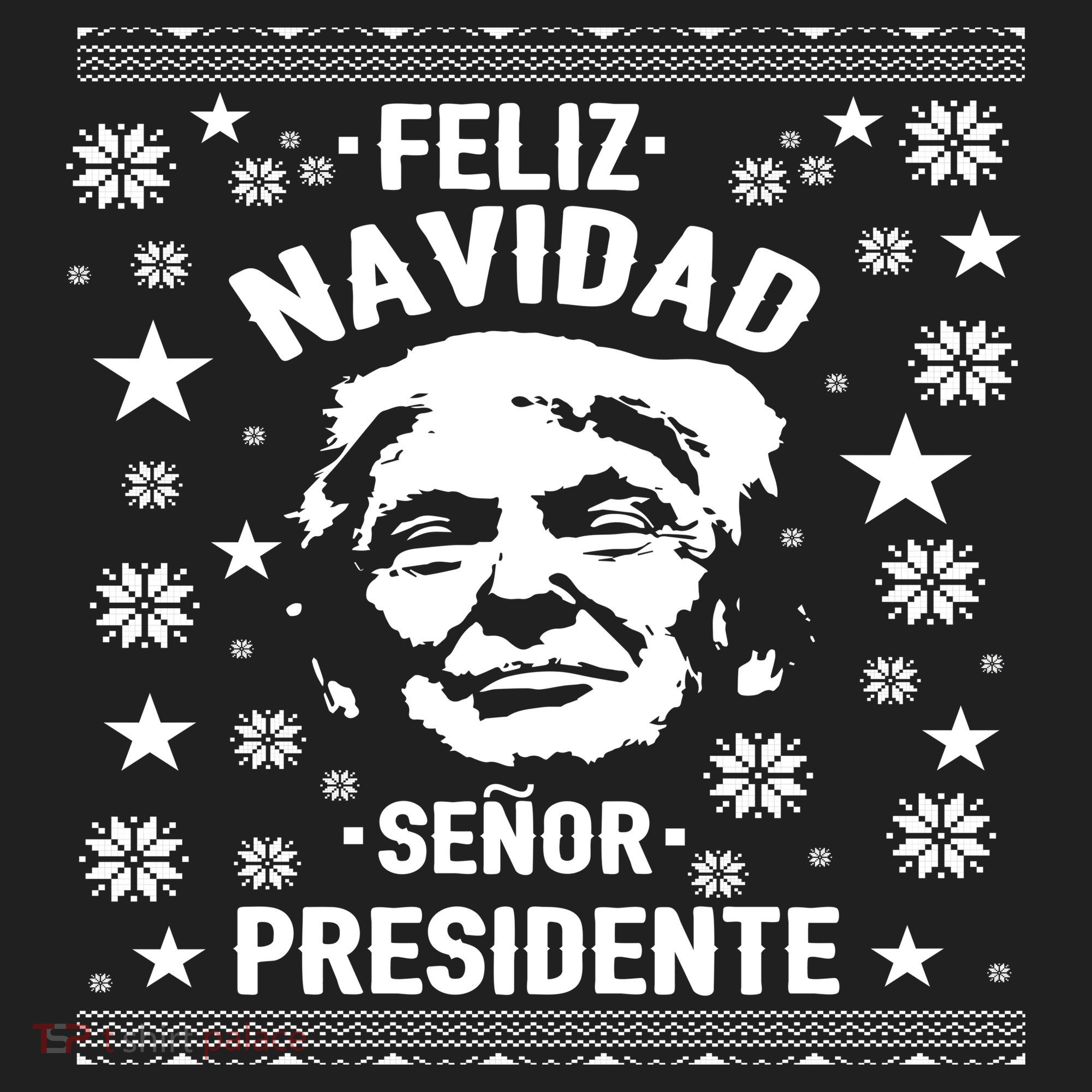 Feliz Navidad Senor President Donald Trump Beanie