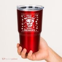 Feliz Navidad Senor President Donald Trump Tumbler thumb 2