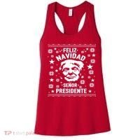 Feliz Navidad Senor President Donald Trump Women's Tank Top thumb 0