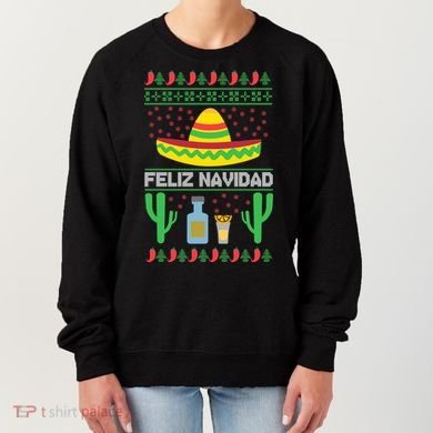 Feliz Navidad Ugly Christmas Women's Sweatshirt