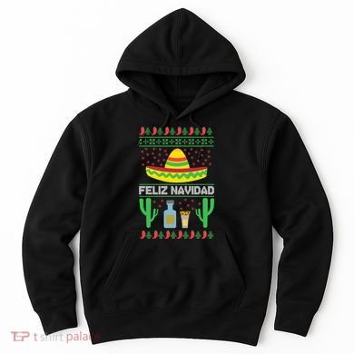 Feliz Navidad Ugly Christmas Hoodie