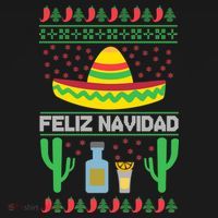 Feliz Navidad Ugly Christmas Long Sleeve Shirt thumb 2
