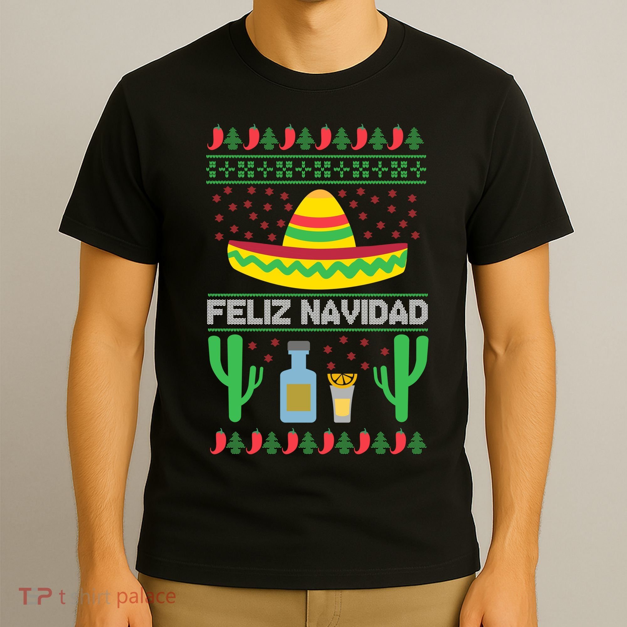 Feliz Navidad Ugly Christmas T-Shirt