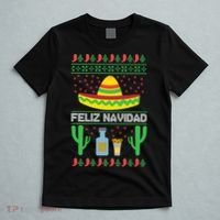 Feliz Navidad Ugly Christmas T-Shirt thumb 5