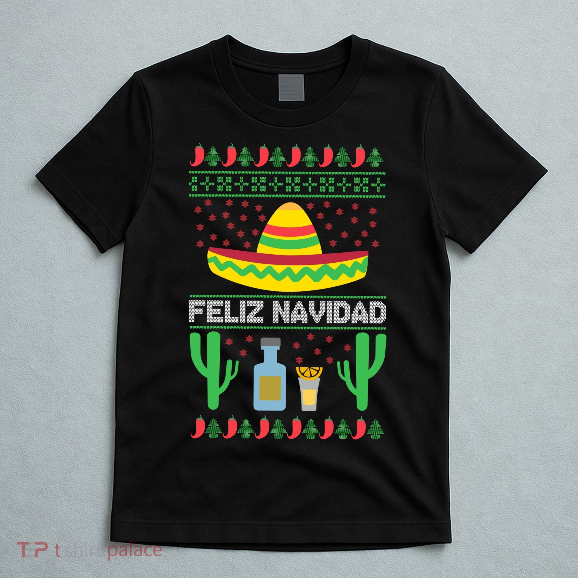 Feliz Navidad Ugly Christmas T-Shirt
