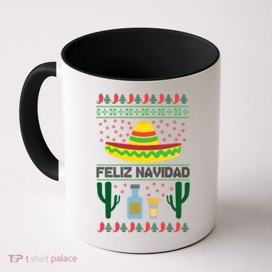 Feliz Navidad Ugly Christmas Coffee Mug