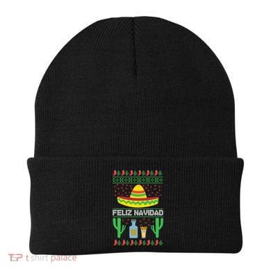 Feliz Navidad Ugly Christmas Beanie