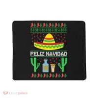 Feliz Navidad Ugly Christmas Mousepad thumb 0