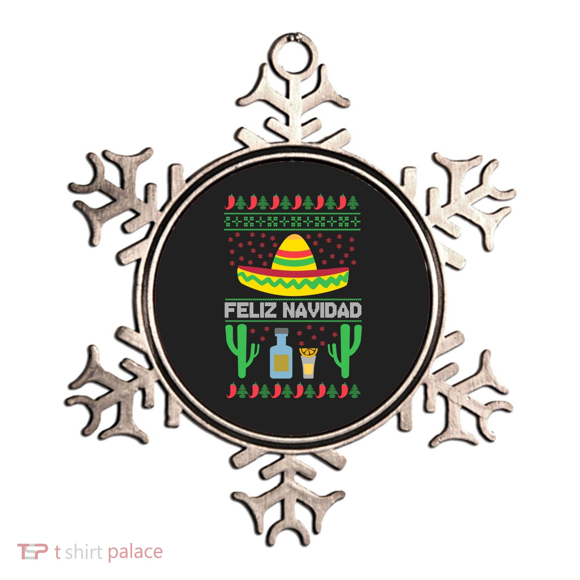 Feliz Navidad Ugly Christmas Ornament