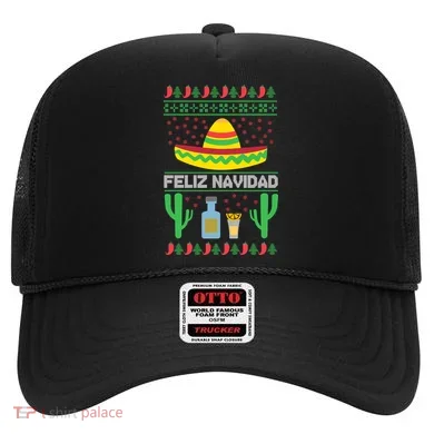 Feliz Navidad Ugly Christmas Hat
