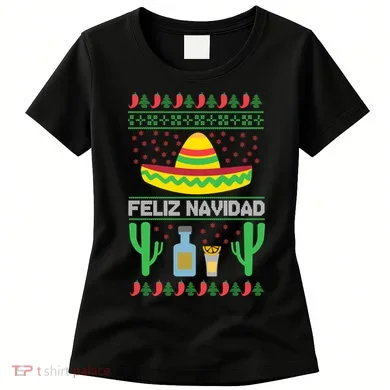 Feliz Navidad Ugly Christmas Women's T-Shirt