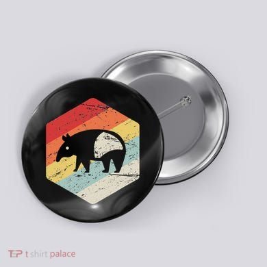 Funny Ex Mormon T Gift Lds Apostate Retro Tapir Button