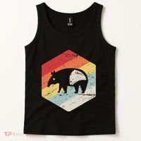 Funny Ex Mormon T Gift Lds Apostate Retro Tapir Tank Top thumb 2