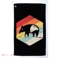 Funny Ex Mormon T Gift Lds Apostate Retro Tapir Golf Towel thumb 0