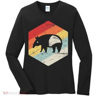 Funny Ex Mormon T Gift Lds Apostate Retro Tapir Women's Long Sleeve Shirt