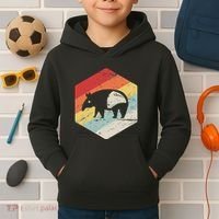 Funny Ex Mormon T Gift Lds Apostate Retro Tapir Kids Hoodie thumb 2