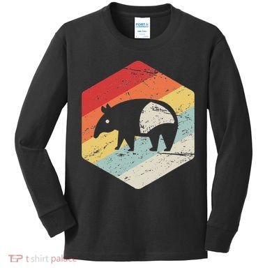 Funny Ex Mormon T Gift Lds Apostate Retro Tapir Kids Long Sleeve Shirt