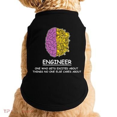 Funny Engineering Mechanical Civil Engineer Doggie Tank
