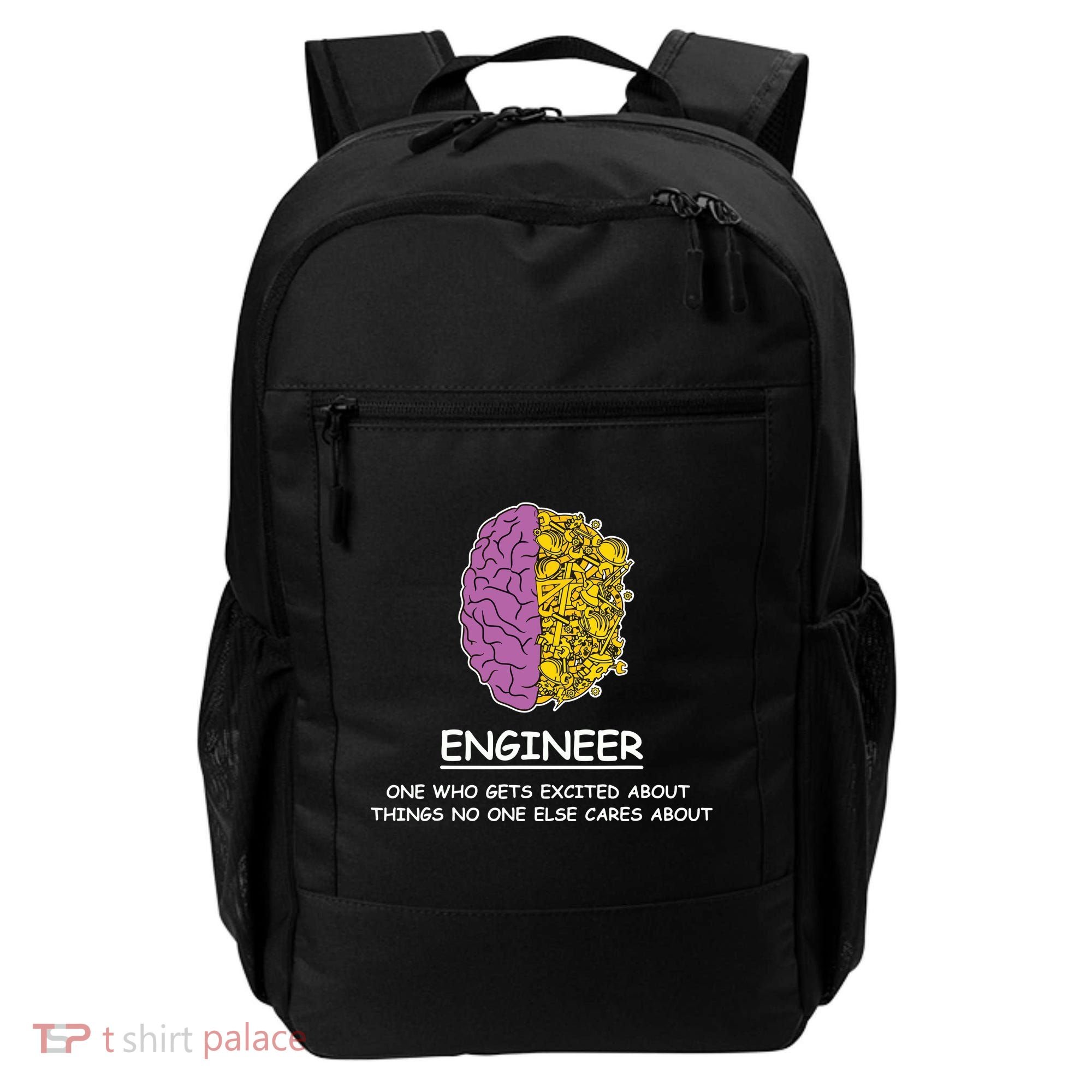 Funny Engineering Mechanical Civil Engineer Backpack