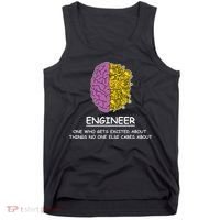 Funny Engineering Mechanical Civil Engineer Tank Top thumb 0