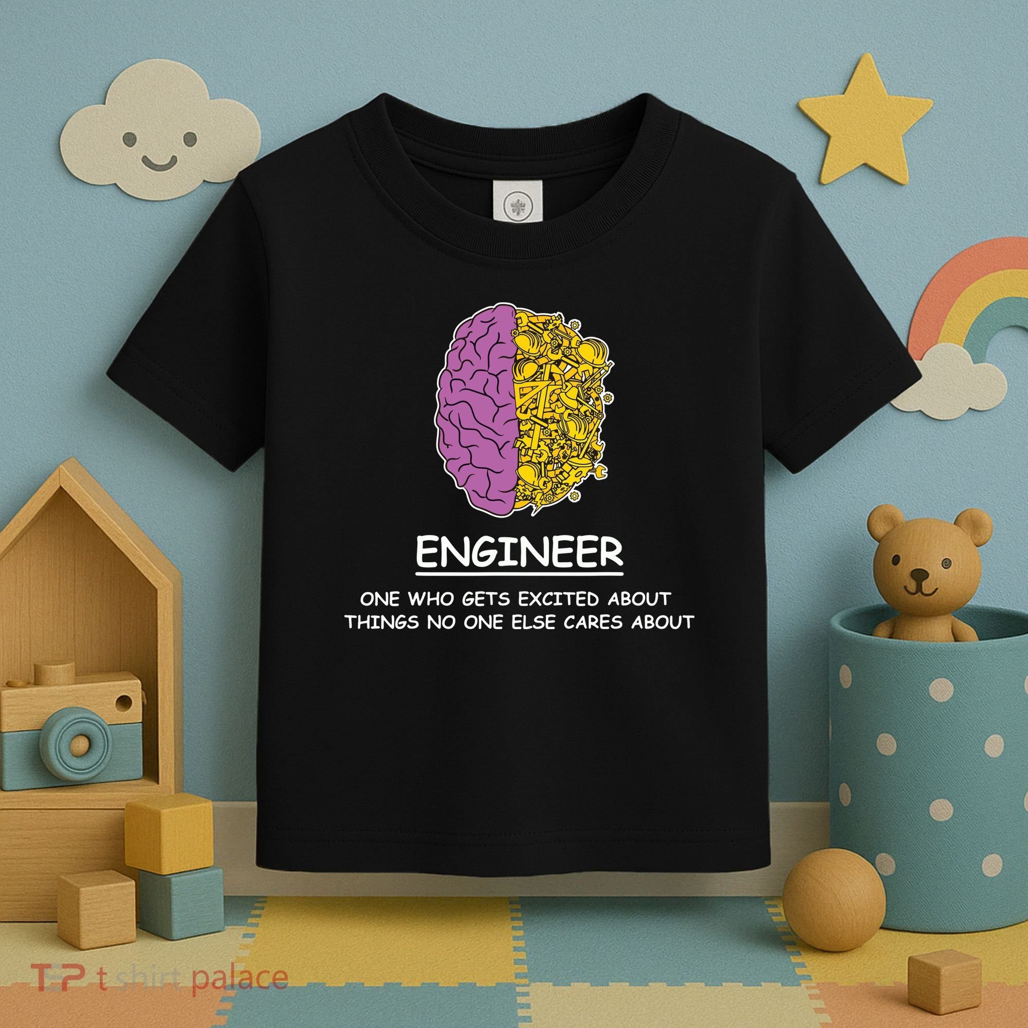 Funny Engineering Mechanical Civil Engineer Toddler T-Shirt