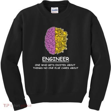 Funny Engineering Mechanical Civil Engineer Kids Sweatshirt