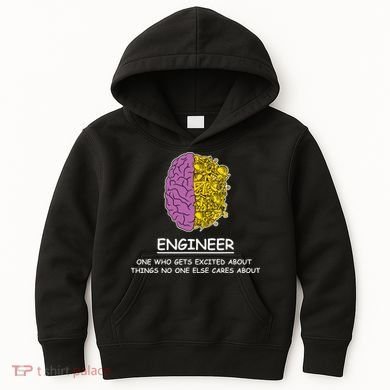 Funny Engineering Mechanical Civil Engineer Kids Hoodie