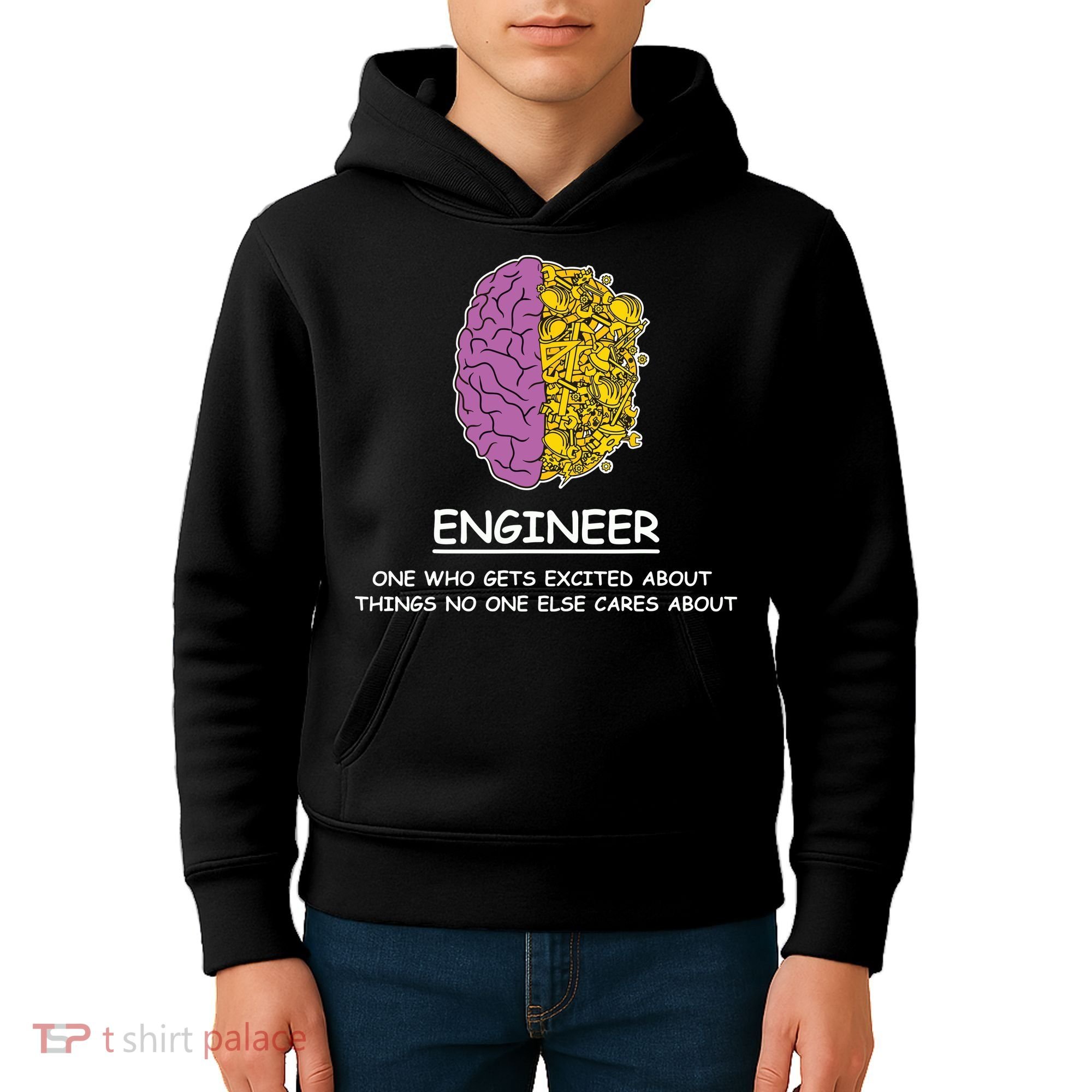 Funny Engineering Mechanical Civil Engineer Kids Hoodie