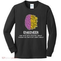 Funny Engineering Mechanical Civil Engineer Kids Long Sleeve Shirt thumb 0
