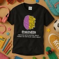 Funny Engineering Mechanical Civil Engineer Kids T-Shirt thumb 3
